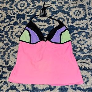 Pastel Tankini swim top!